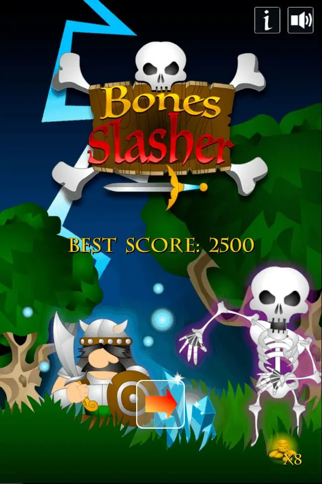 لعبة Bones Slasher لعبة قاطع العظام لعبة اكشن اطلاق نار