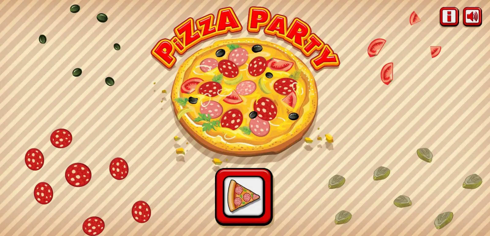 لعبة Pizza Party بيزا بارتي حفلة البيتزا لعبة طبخ